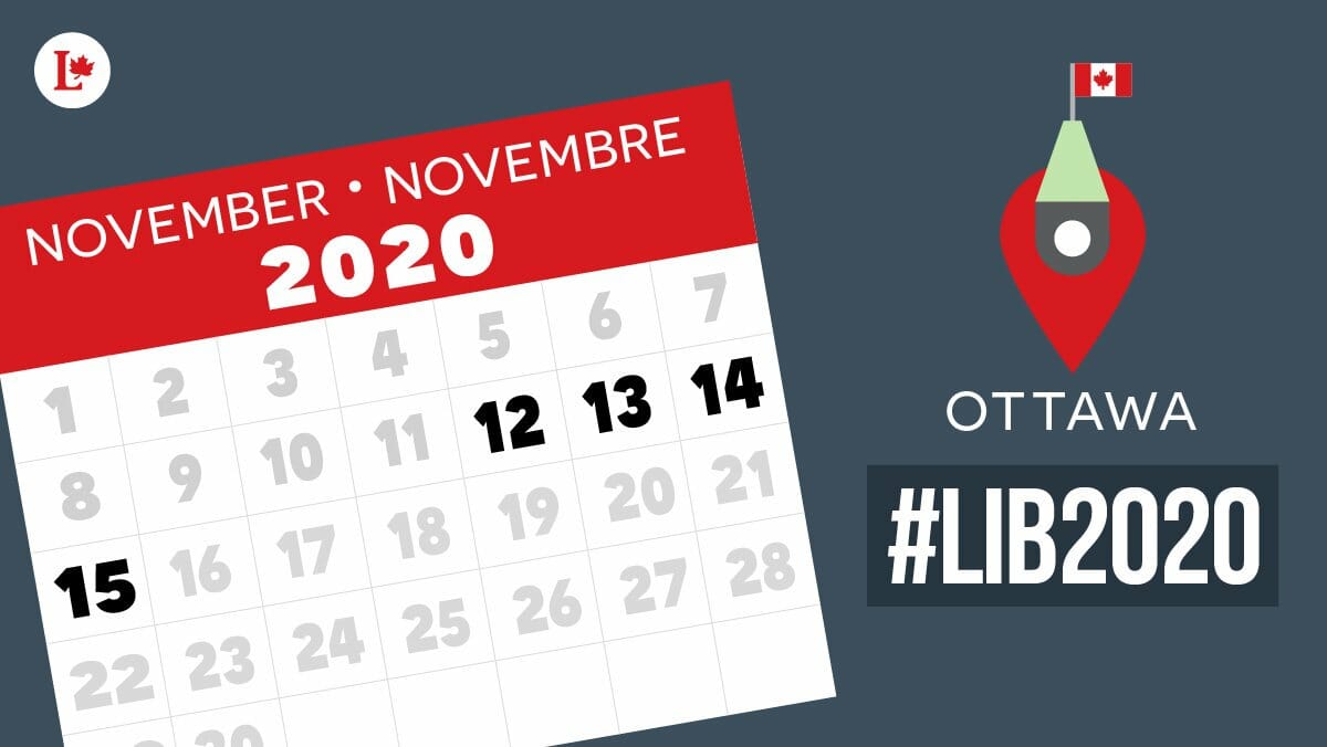 November 2020, Ottawa #Lib2020