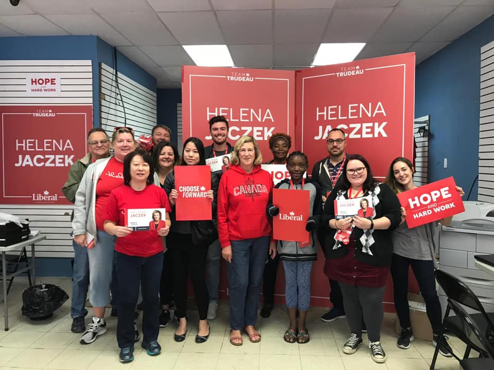 Biography Helena Jaczek 2019 Federal Liberal Candidate for Markham