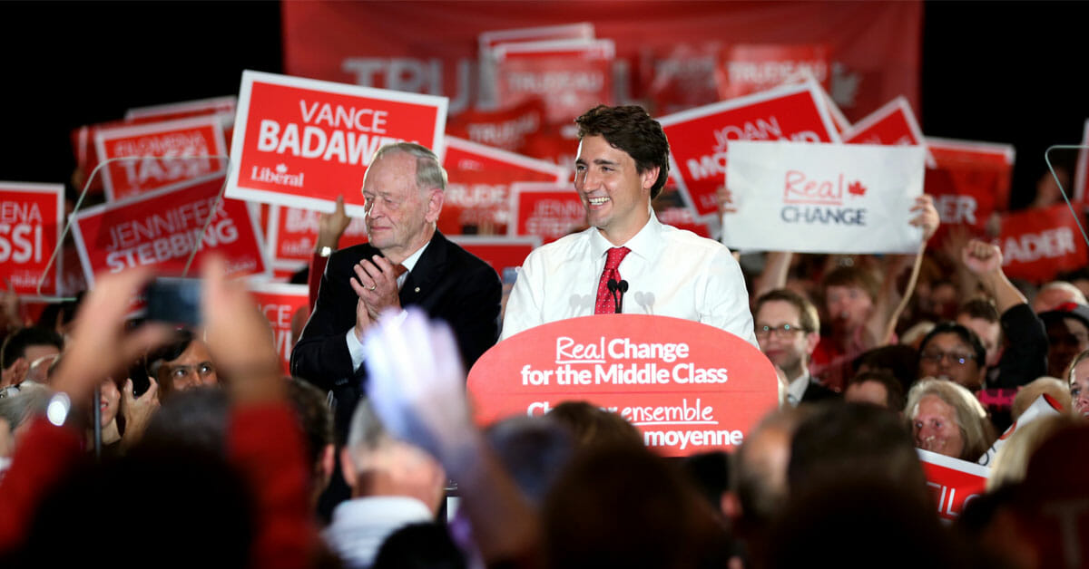 Justin Trudeau Attends Liberal Rally In Hamilton Liberal Party Of Canada