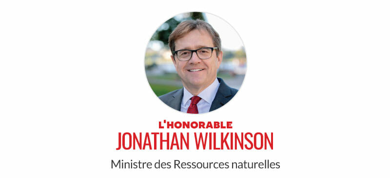 L'honorable Jonathan Wilkinson, ministre des Ressources naturelles.