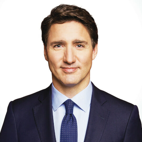 Justin Trudeau headshot